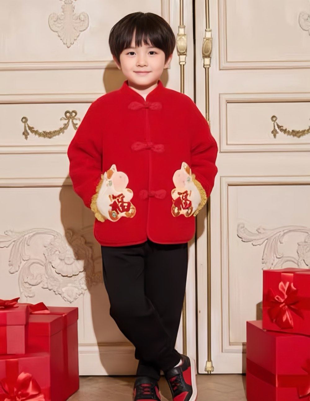 儿童新年礼服产品案例